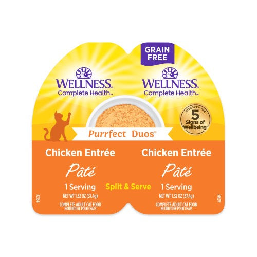 Wellness Complete Health Perfect Duos Grain Free Chicken Pate (2.64oz)