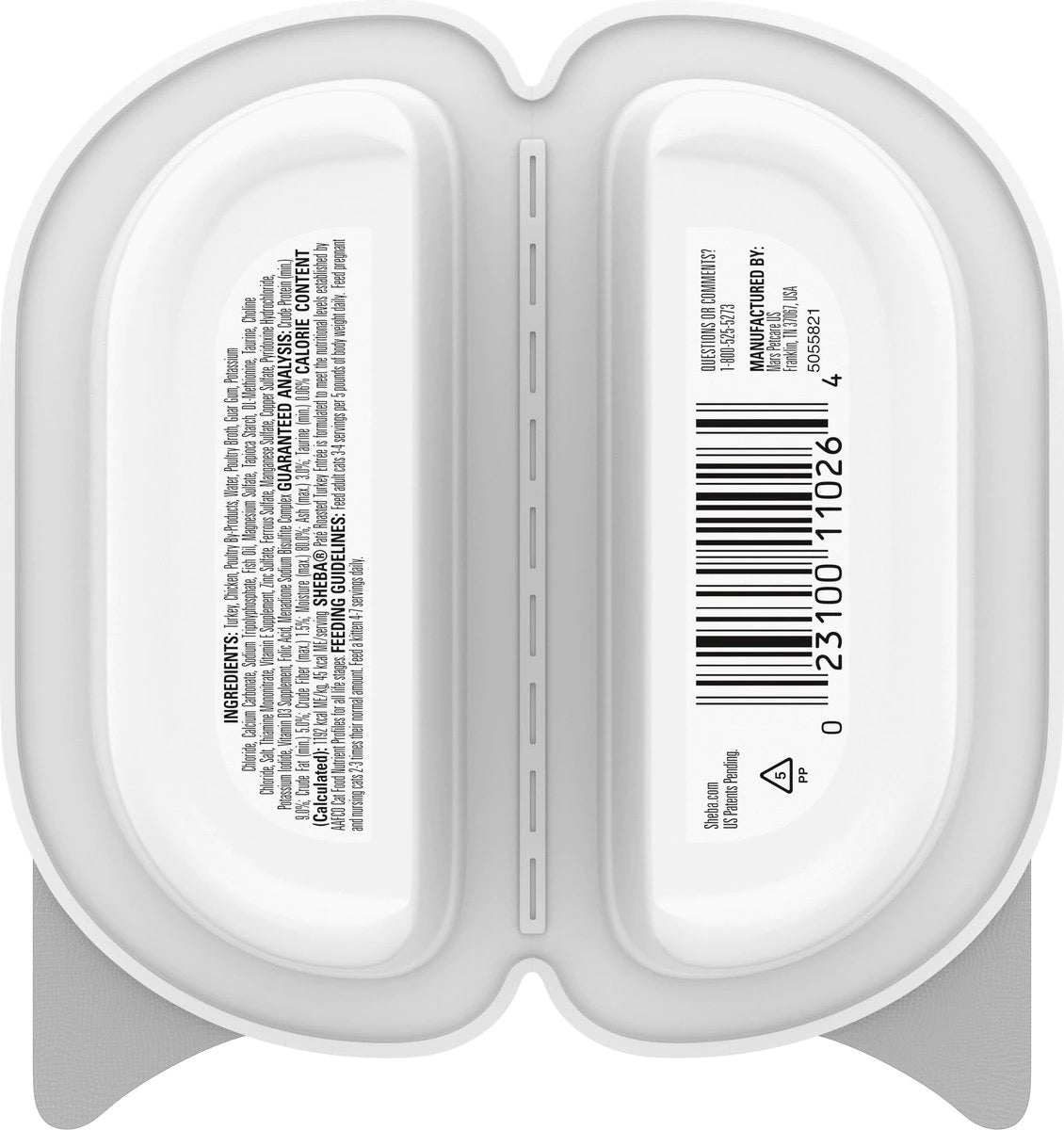 Sheba Perfect Portions Premium Pate Turkey Wet Cat Food (2.65oz)