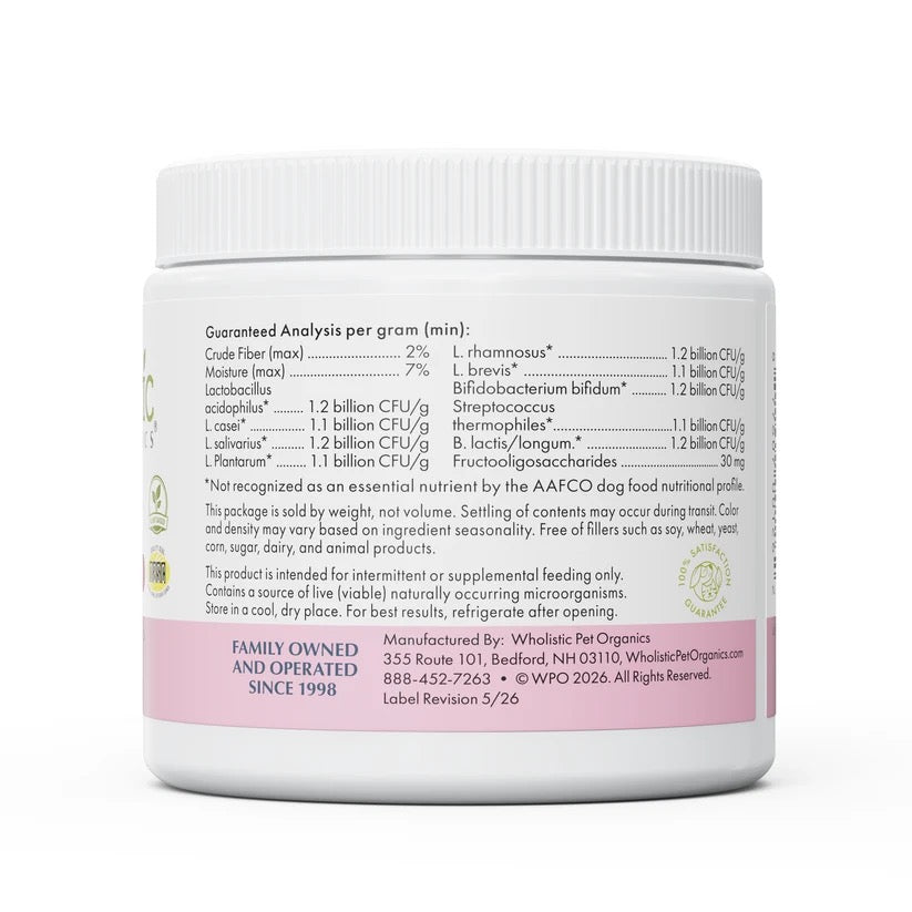 Wholistic Pet Organics WholeBiotics™ | 1 oz