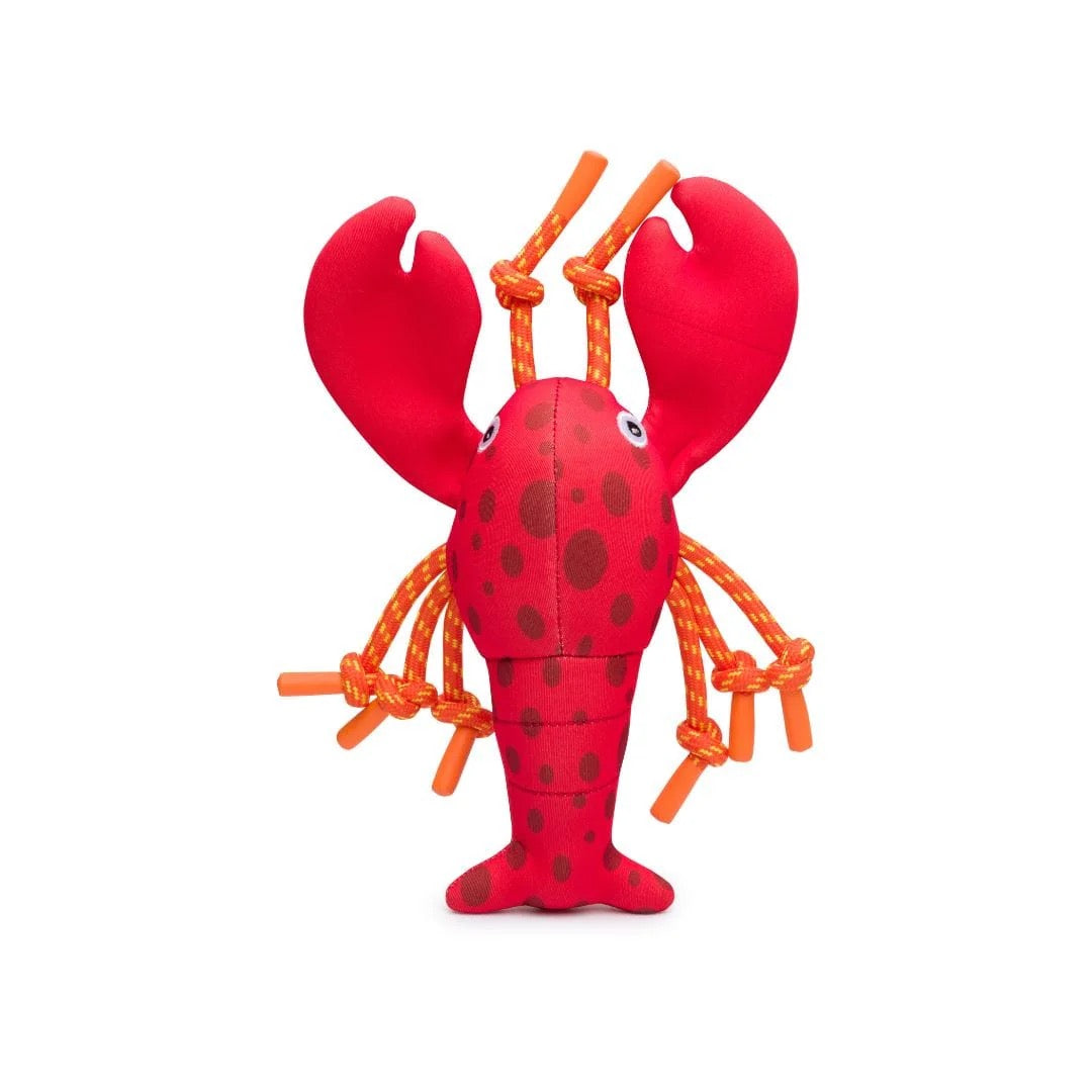 Fabdog Floatie Lobster Dog Toy