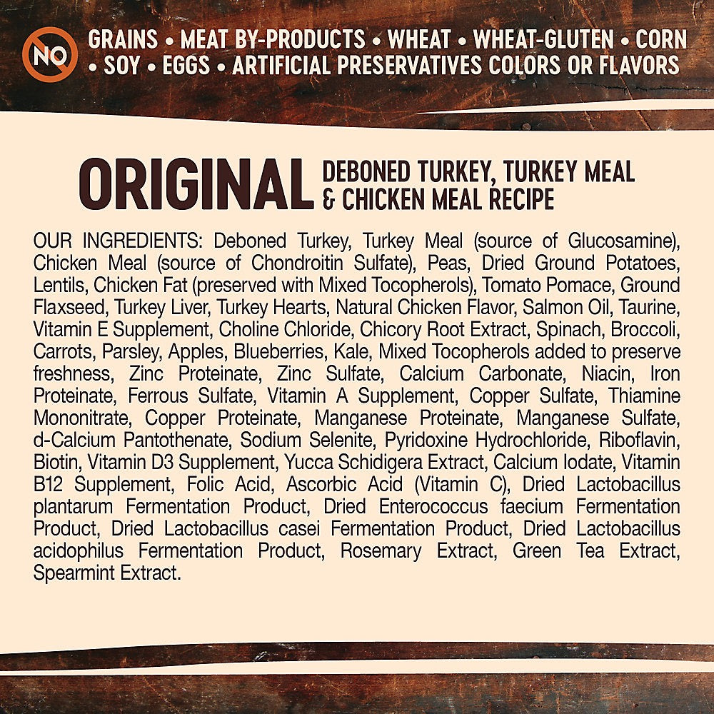 Wellness Core RawRev Deboned Turkey & Chicken Meal Dry Dog Food (4lb)