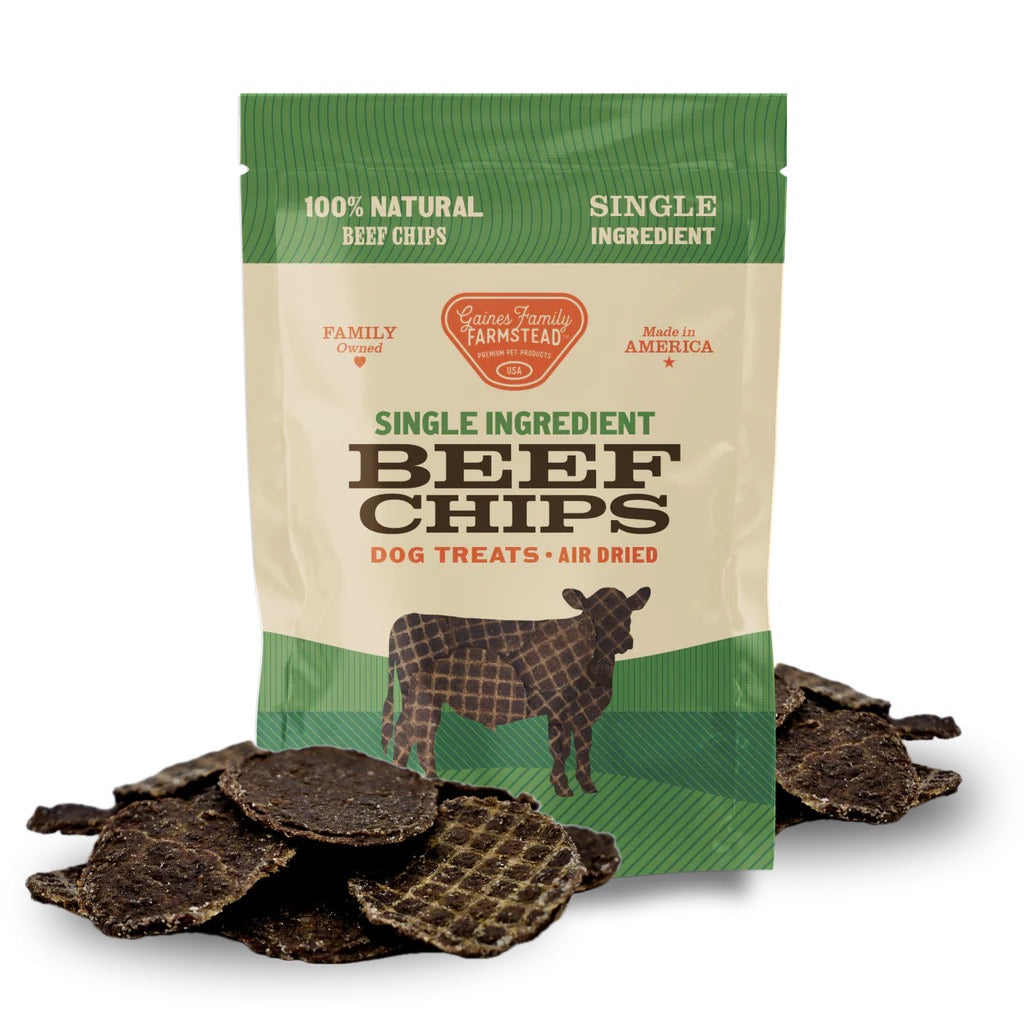 Gaines Family Farmstead Air Dried Beef Chips (6oz)