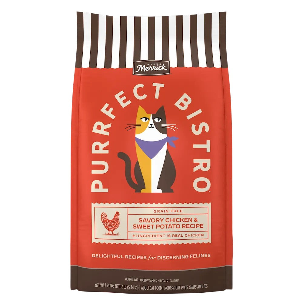 Merrick Cat Perfect Bistro Chicken & Sweet Potato Dry Cat Food (4lbs)