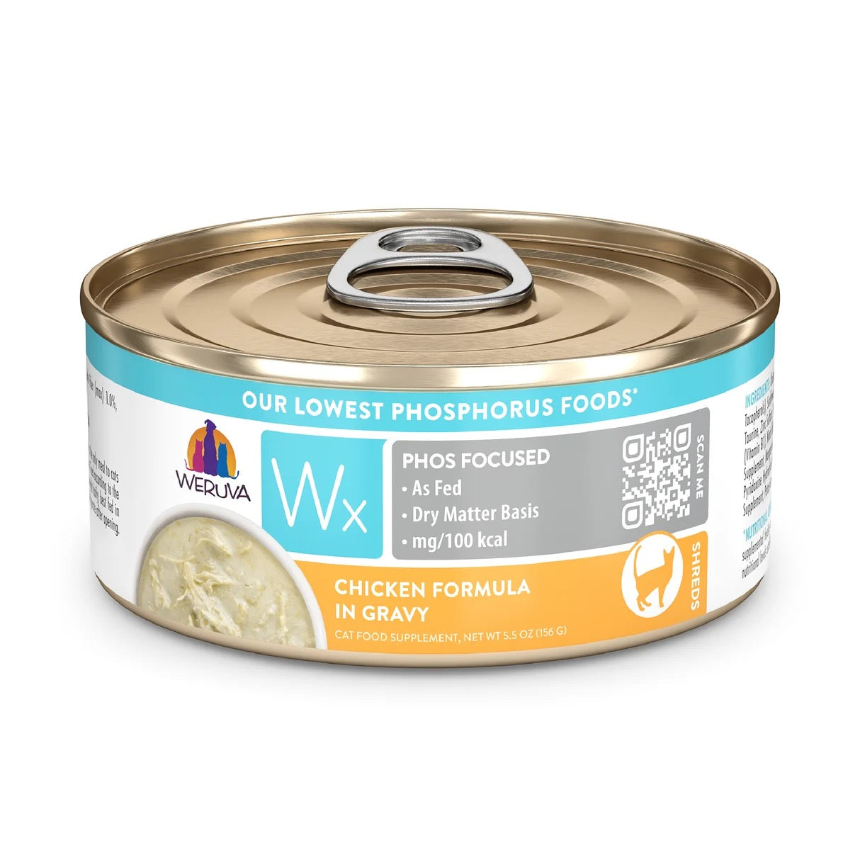Weruva Wx Phosphorus Focused Chicken in Gravy (5.5oz)