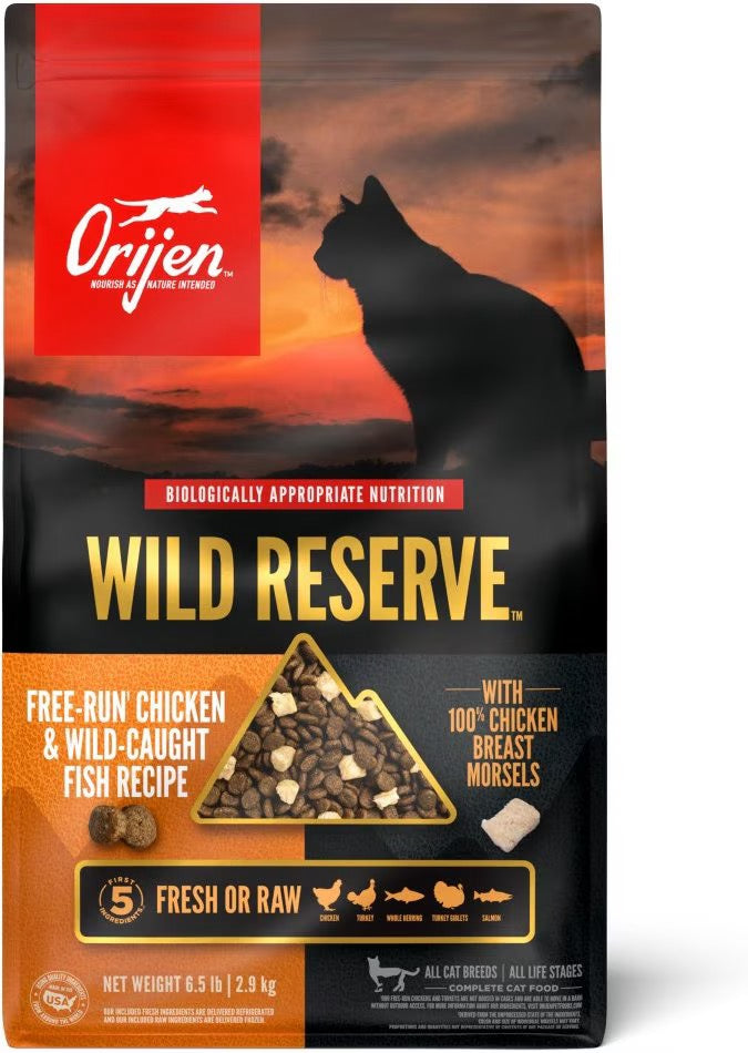 Orijen Grain Free Wild Reserve Chicken & Fish Recipe Dry Cat Food
