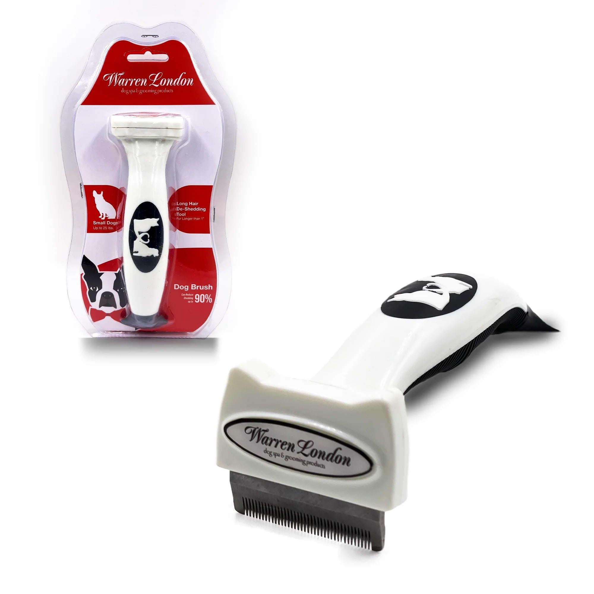 Warren London Deshedding Brush - Long Hair Dog Brush