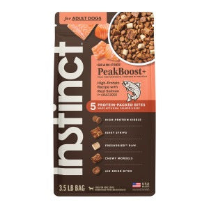 Instinct Peak Boost Grain Free High Protein Salmon Dry Dog Food