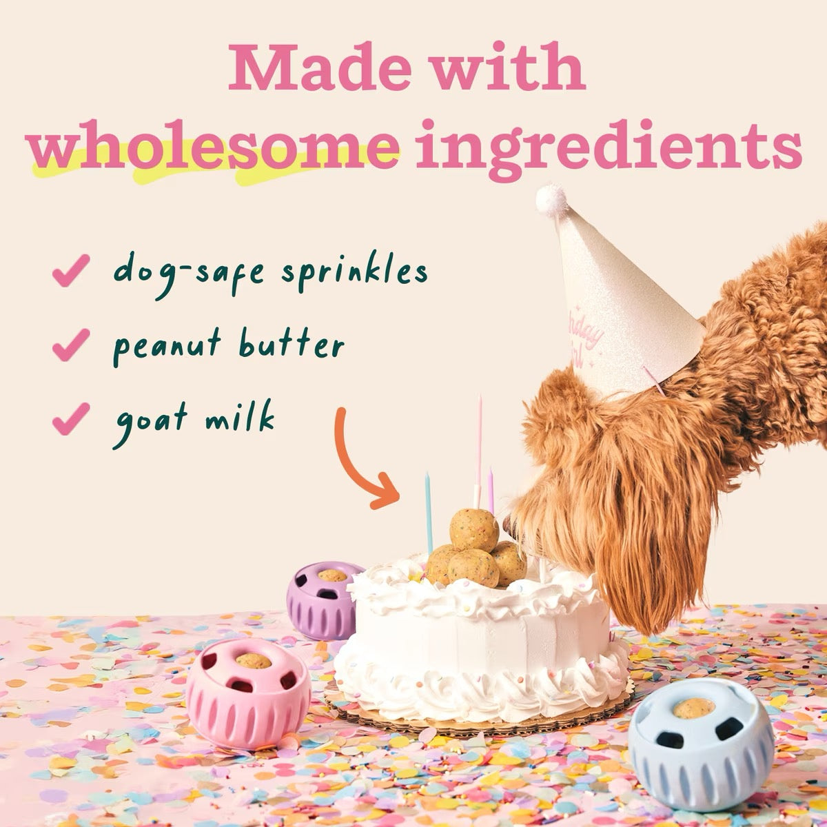 Woof Pupsicle Birthday Pops Refill Dog Treats