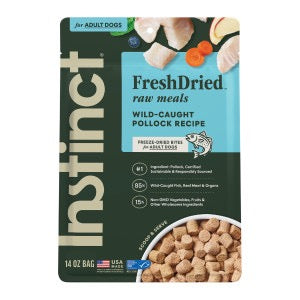 Instinct FreshDried Raw Meals Pollock Dog Food