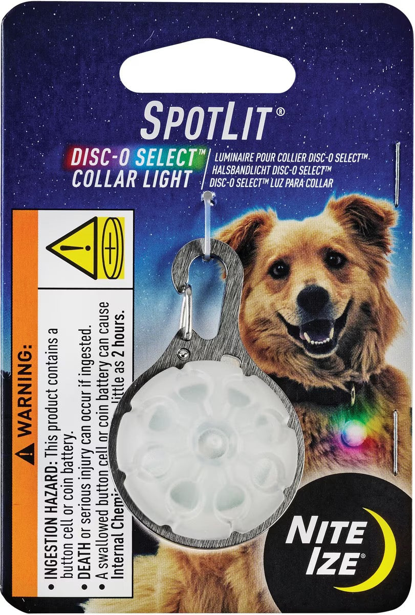 Nite Ize SpotLit® Collar Light - Disc-O Select™