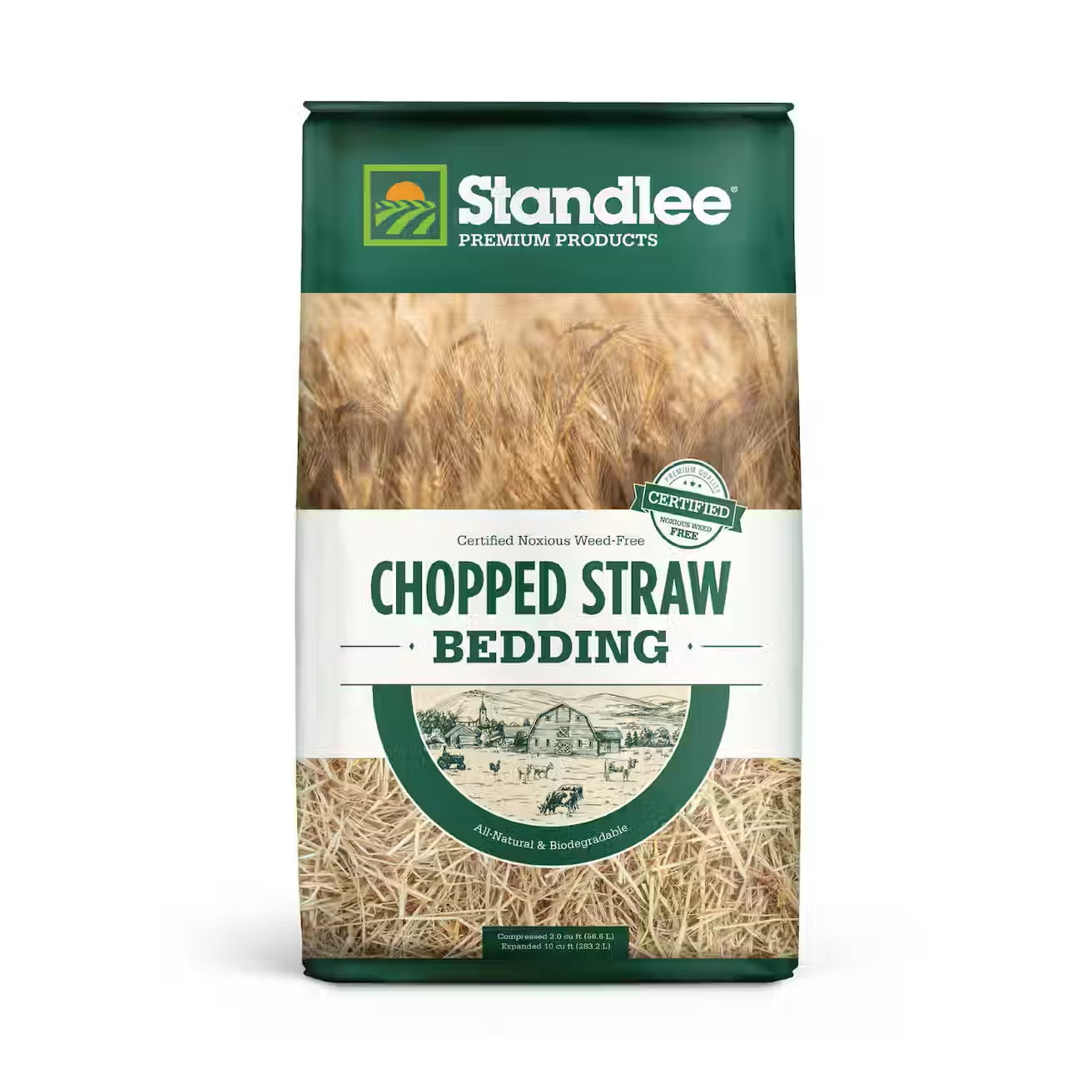 Standlee Premium Certified Chopped Straw (25lb)