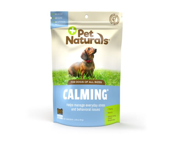 30 Count Pet Naturals Calming Chews for Dogs