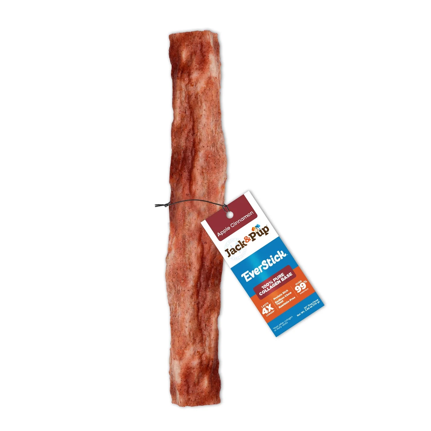 Jack & Pup Everchew Dog 10" Apple Cinnamon Collagen Stick