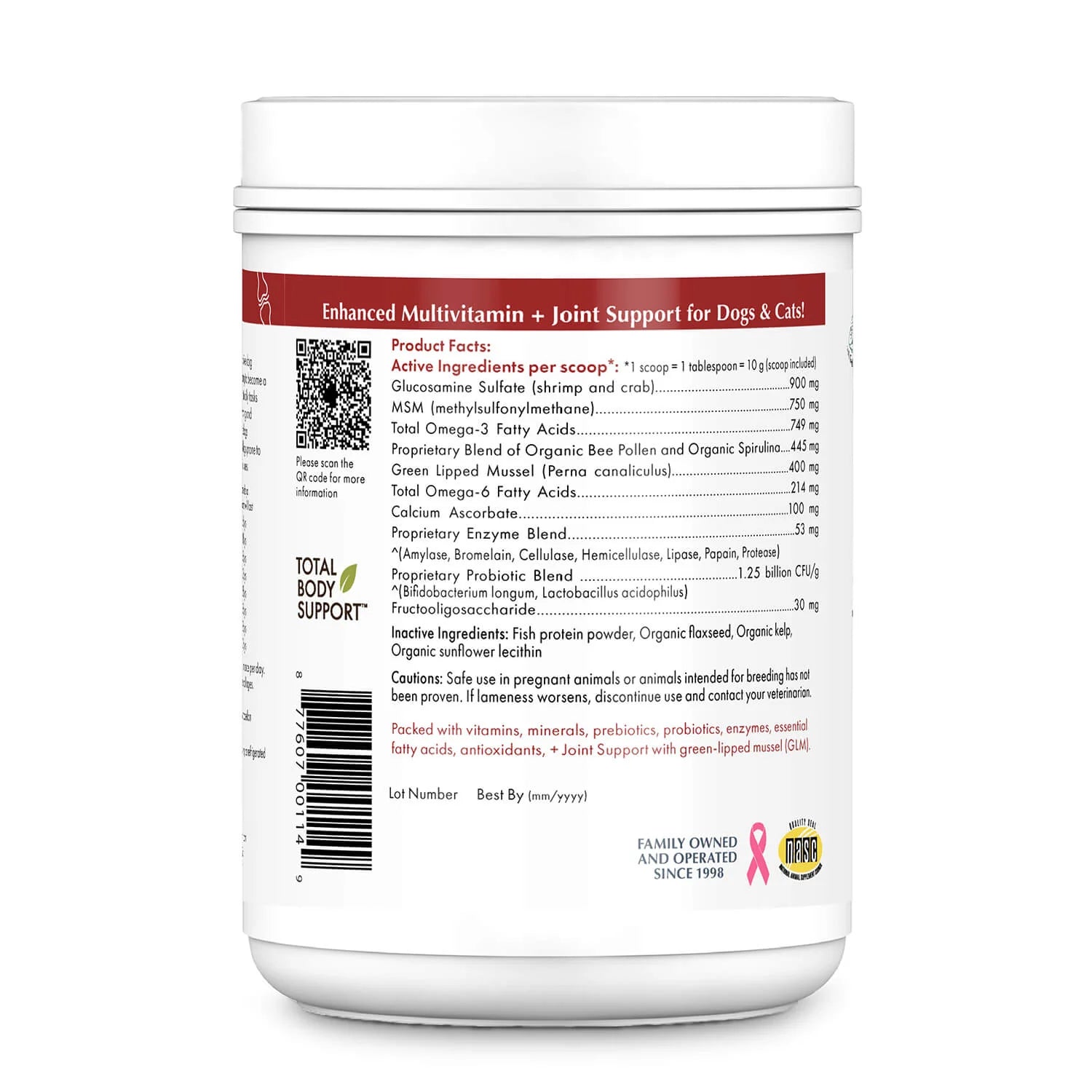 Wholistic Pet Organics Joint Mobility GLM™ | (1 lb)