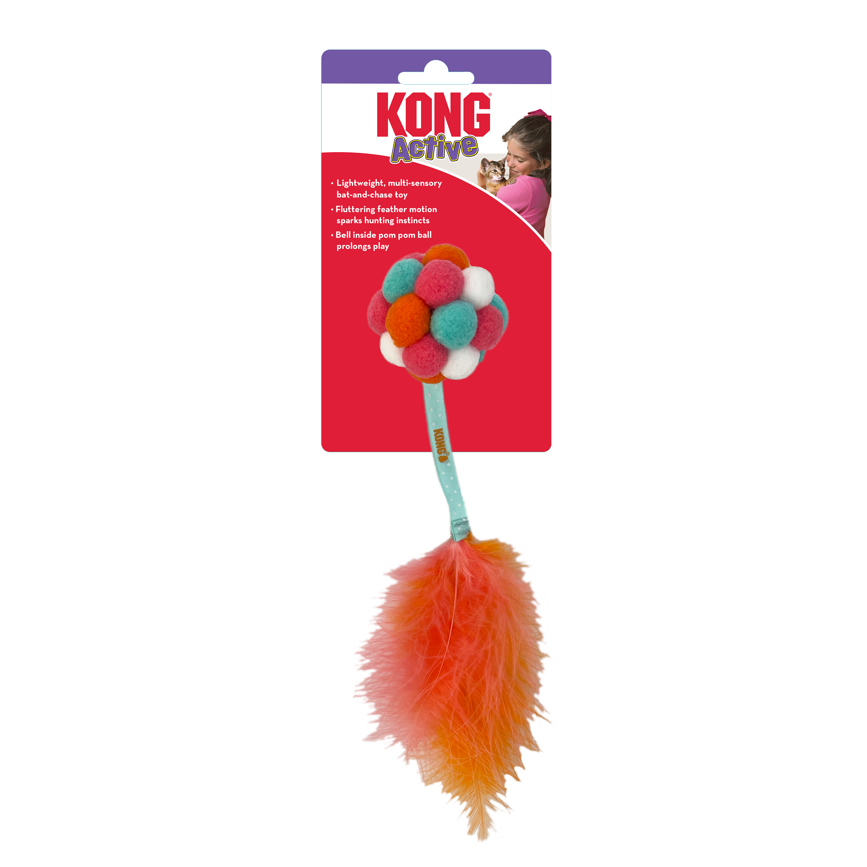 Kong Cat Active Bubble Ball