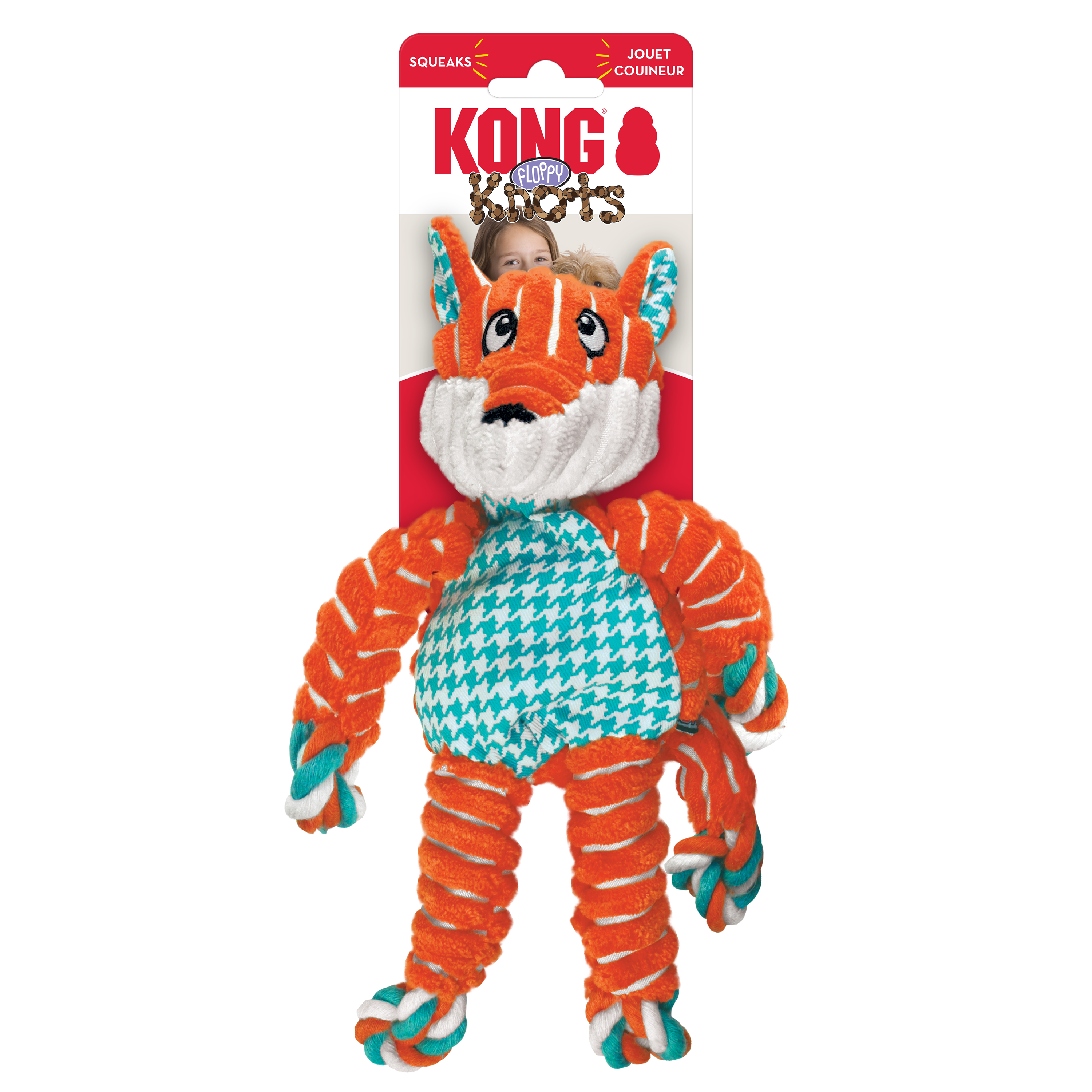 Kong Floppy Knots Fox Medium/Large