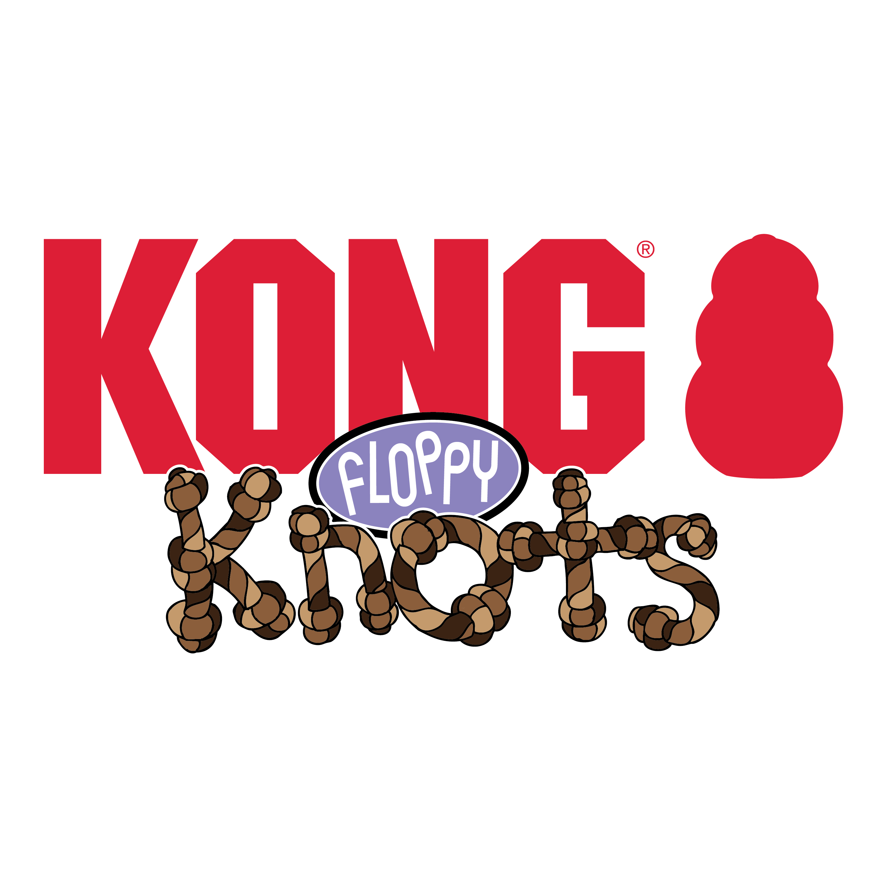 Kong Floppy Knots Fox Medium/Large