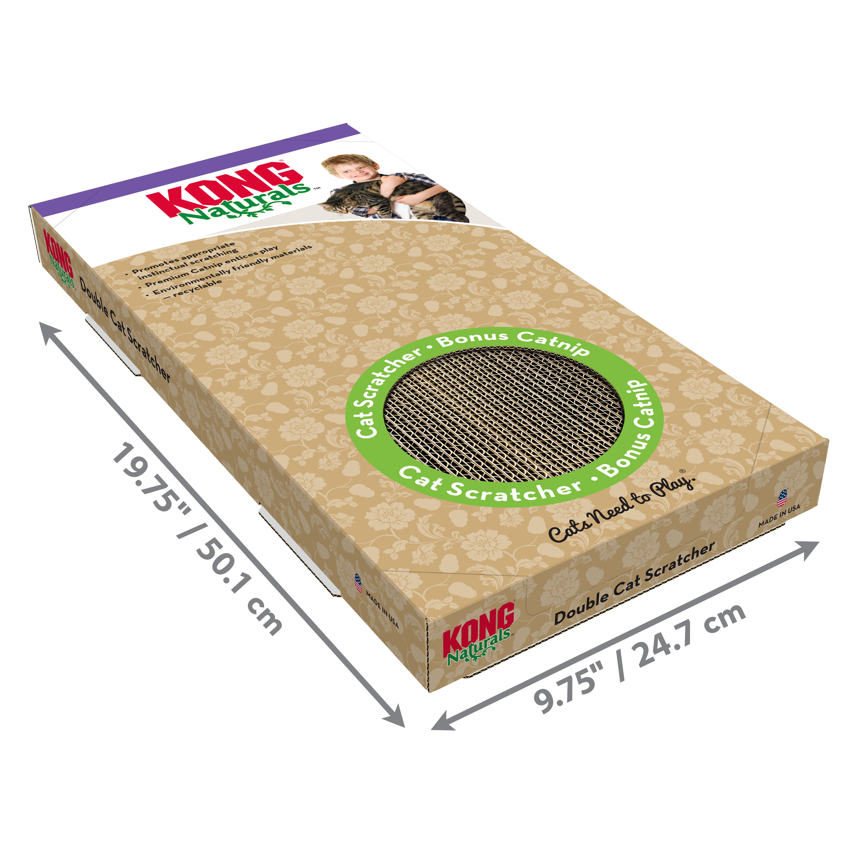 Kong Naturals Scratcher Single