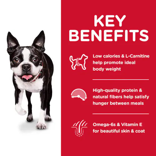 Hill's Science Diet 成年犬轻便小块装，含鸡肉粉和大麦干狗粮，5 磅袋装