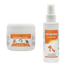 Healthy Paw Life - Lime Sulfur Pet Skin Cream and Spray