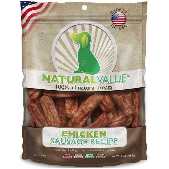 Loving Pets Natural Value Chicken Sausage (14oz)