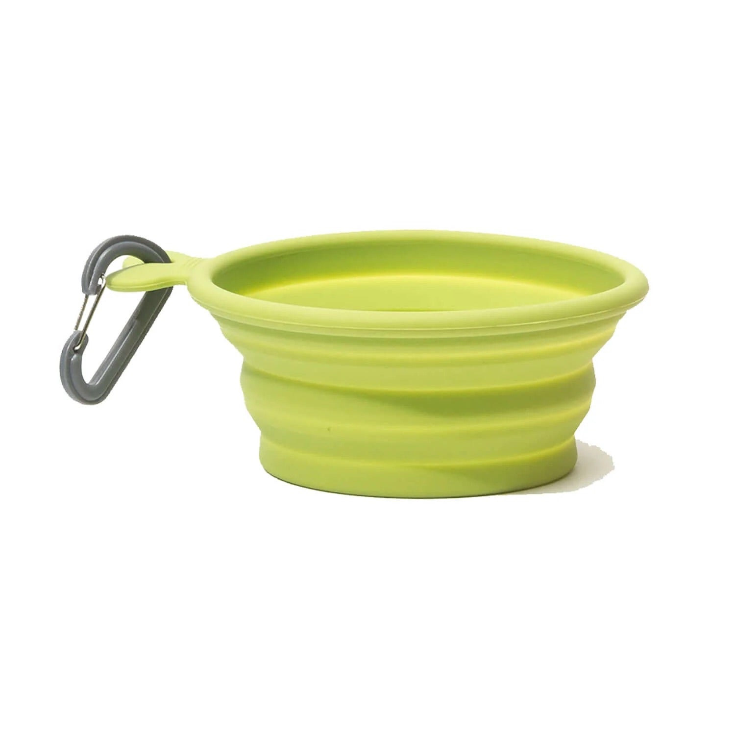 Messy Mutts Dog Collapsible Bowl Green 1.5 Cup