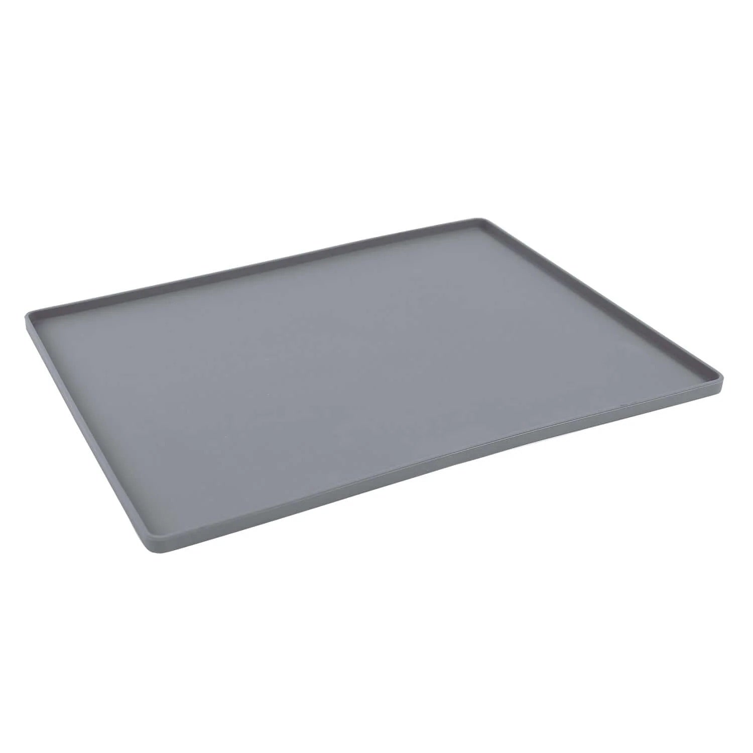 Messy Mutts Dog & Cat Mat Silicon Cool Grey