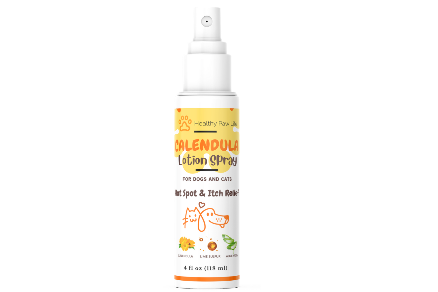 Healthy Paw Life - Calendula Lotion Spray