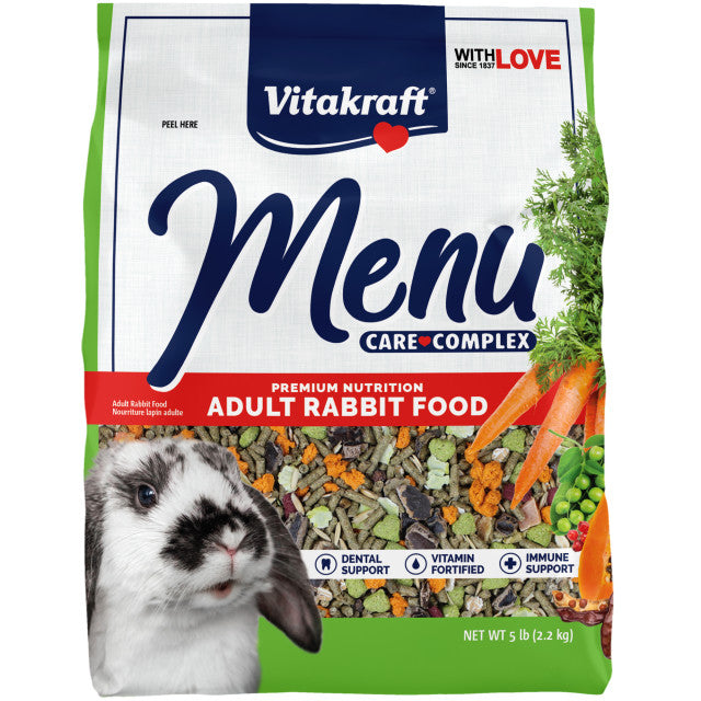 5lb Vitakraft Menu Rabbit Food