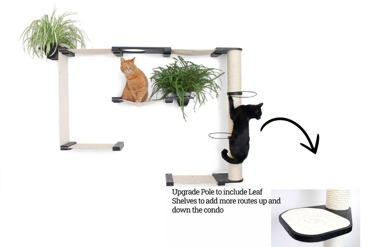 The Gardens - Modern Cat Tree with Plants