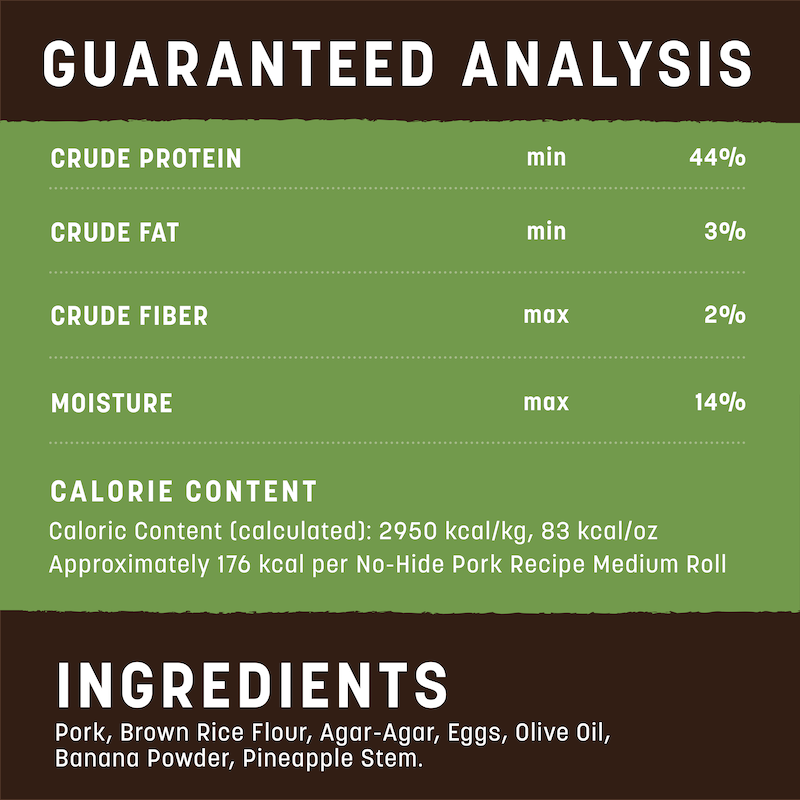 2包 Earth Animals No Hide 中号猪肉狗卷