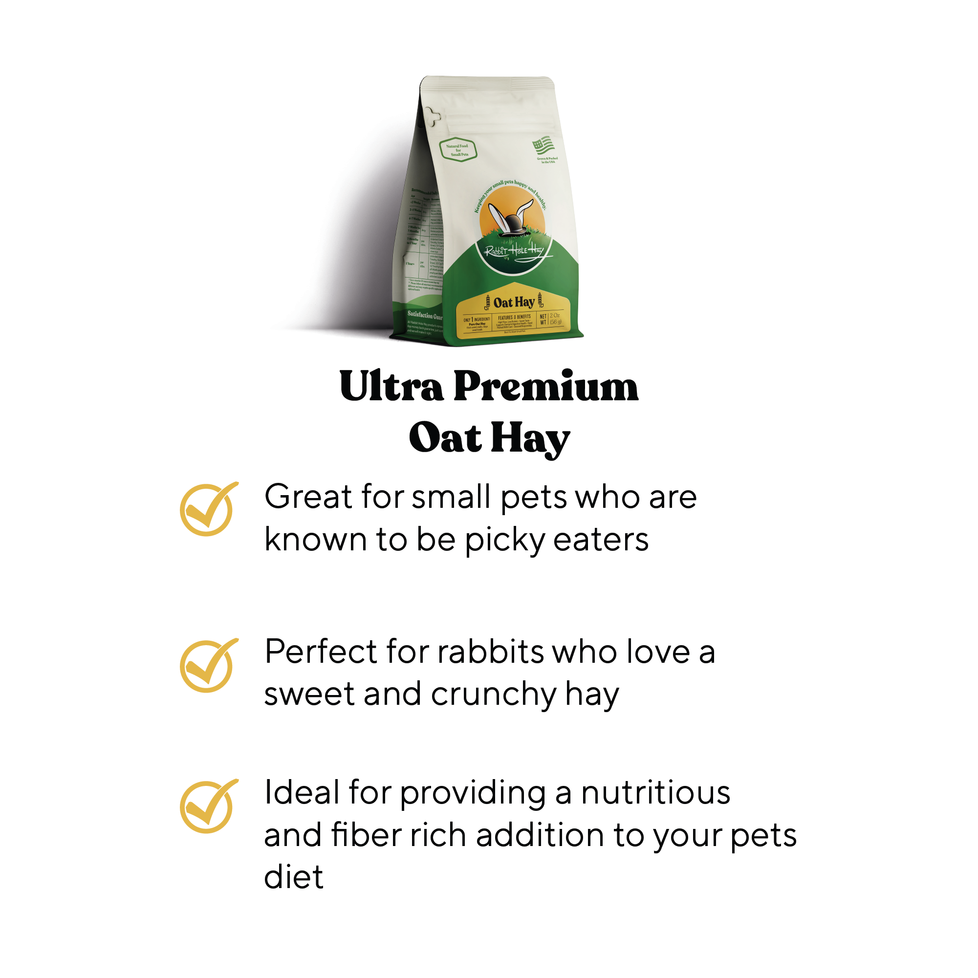 Rabbit Hole Hay Ultra Premium Oat Hay