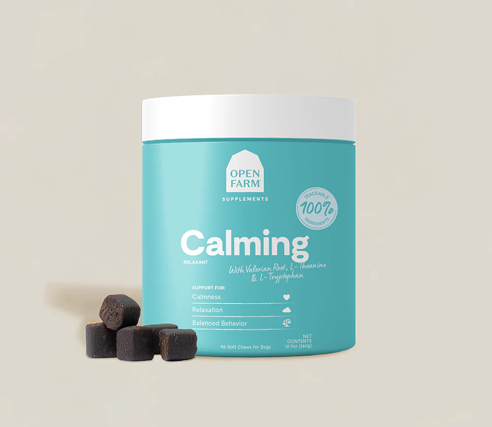 Open Farm Dog Calming Health Supplement Chews (12.5oz)