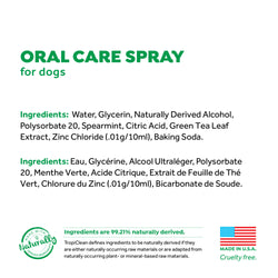 4oz Tropiclean Fresh Breath Oral Care Spray for Dogs