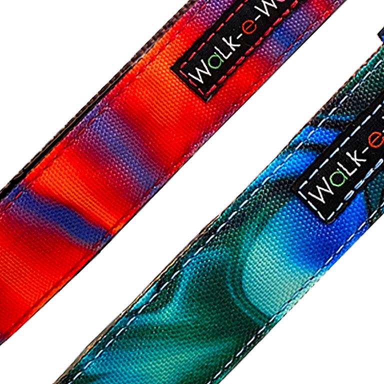 Walk-e-Woo Ombre Dog Collars and Leads - 2 Styles