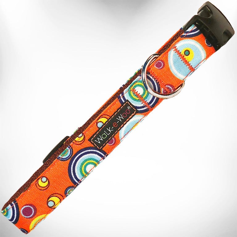 Walk-e-Woo Martini Dog Collars, Leads, and Bows - 5 Styles