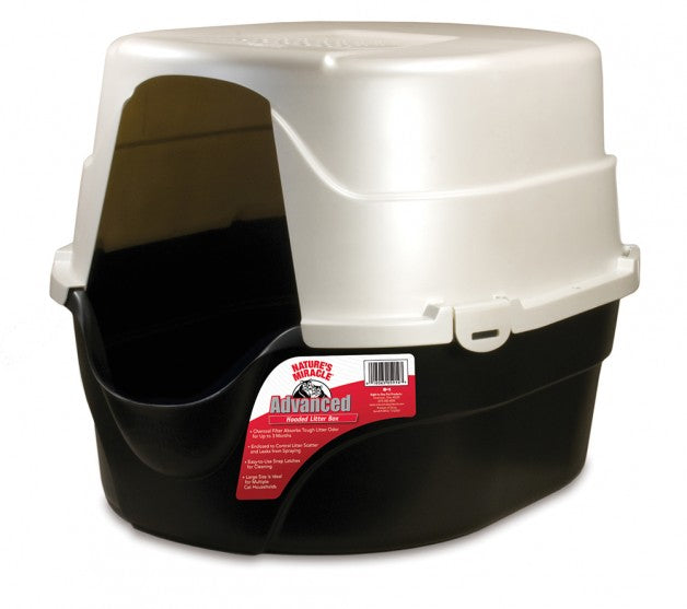 Nature's Miracle Hooded Oval Litter Box