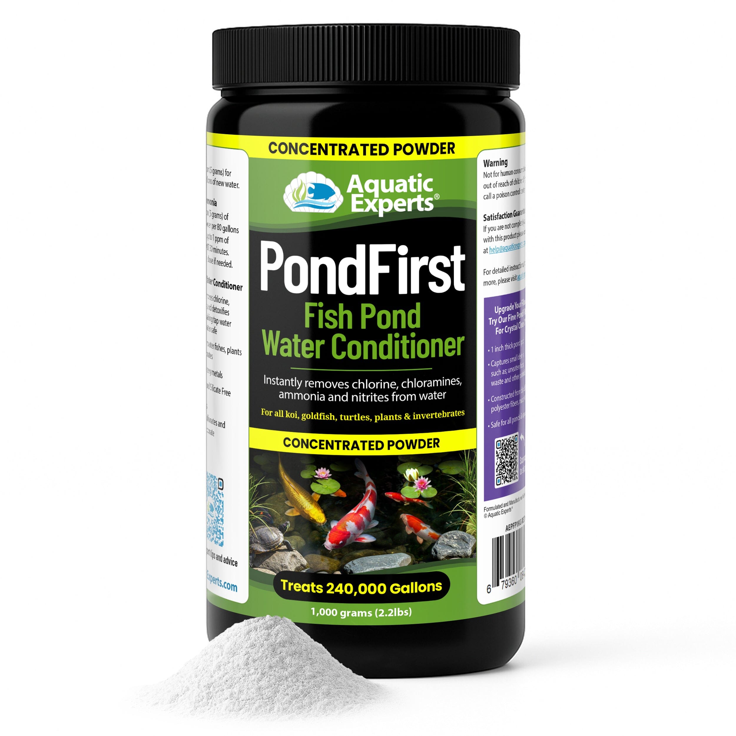 PondFirst Pond Dechlorinator – Koi & Goldfish Water Conditioner | Aquatic Experts