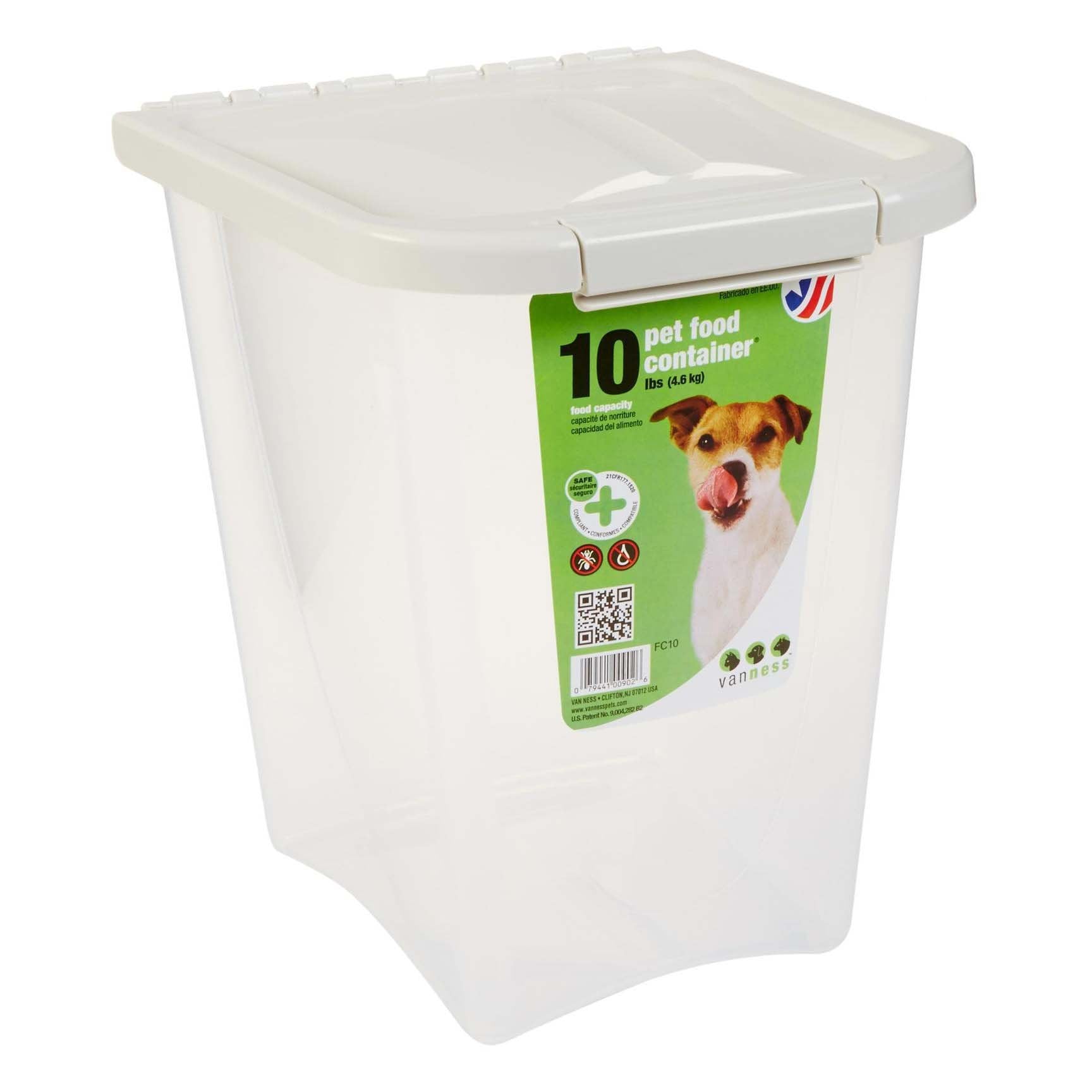 10lb Van Ness Pet Food Container