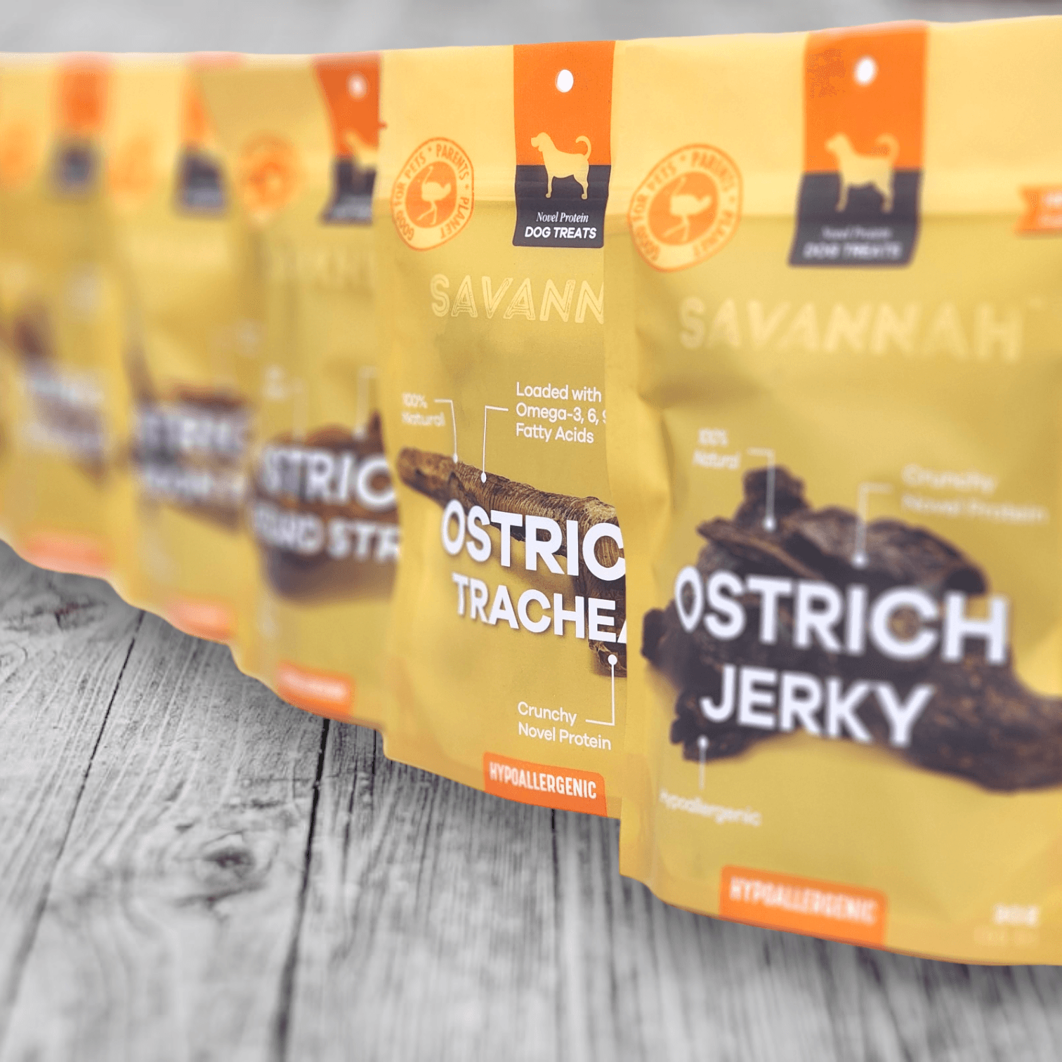 Savannah Tasty Ostrich Jerky (3oz)