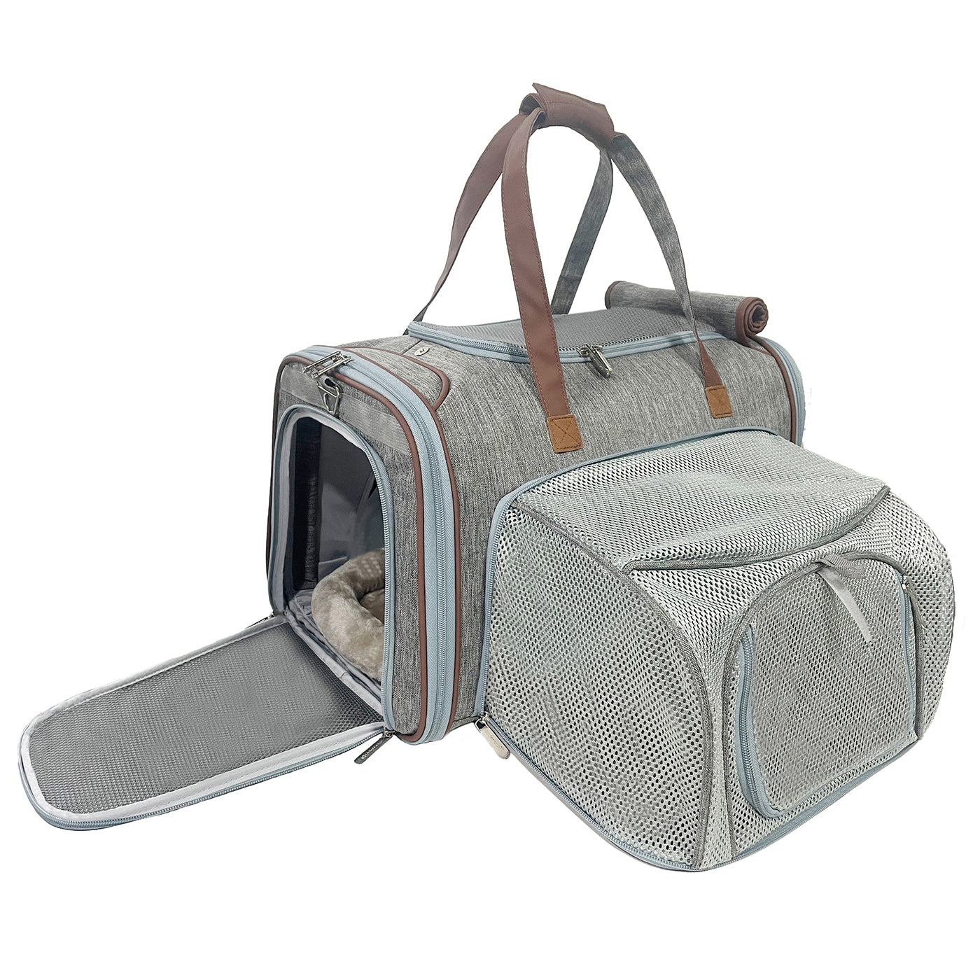 Mr. Peanut's Gold Series Big Apple XL Expandable Pet Carrier V3.0