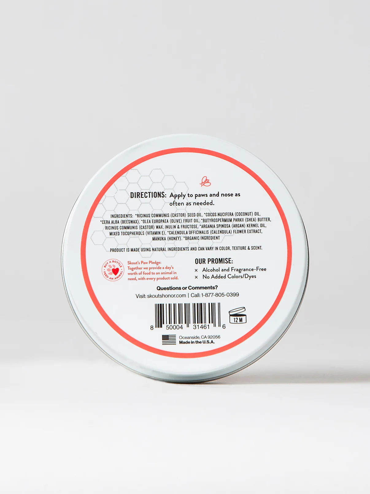 2oz Skout's Honor Prebiotic Pet Balm