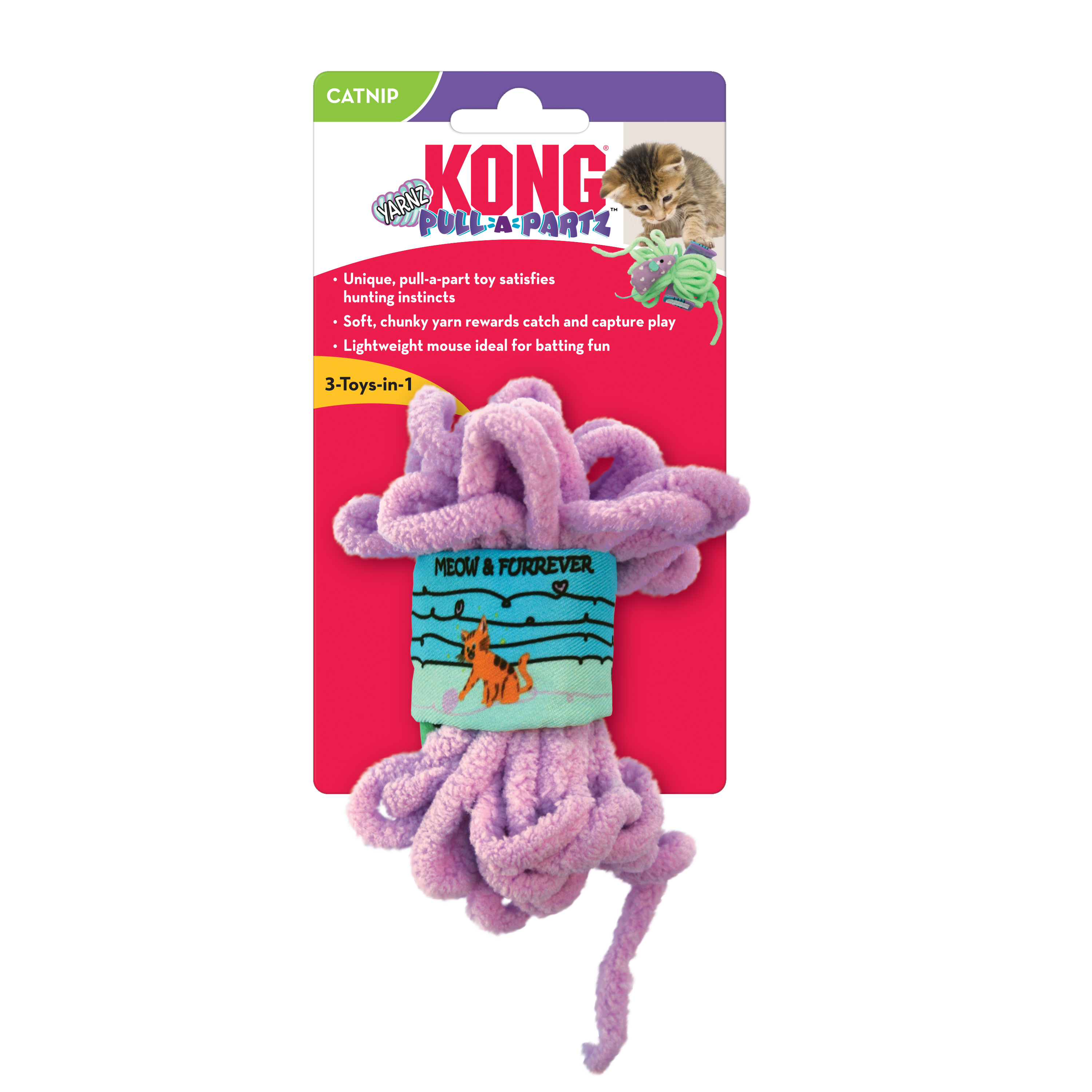 Kong Cat Pull-A-Partz Yarnz
