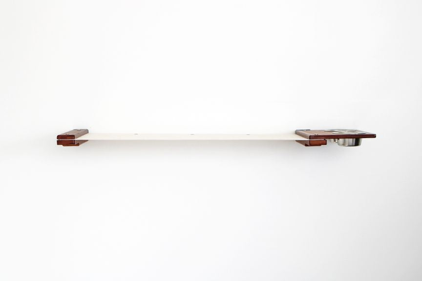 Dog Proof Cat Feeder - Wall-Mounted - Raised