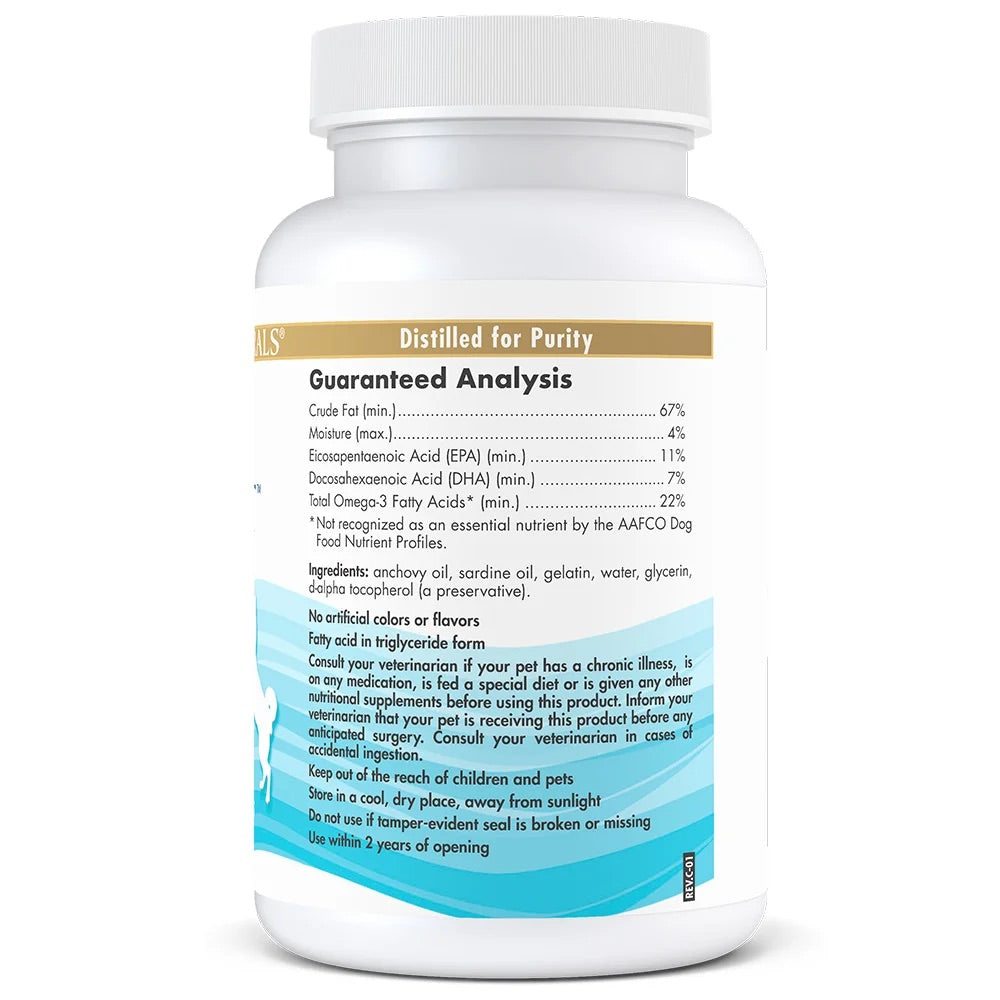 Nordic Naturals Omega-3 Pet Supplement Soft Gels 90 Count