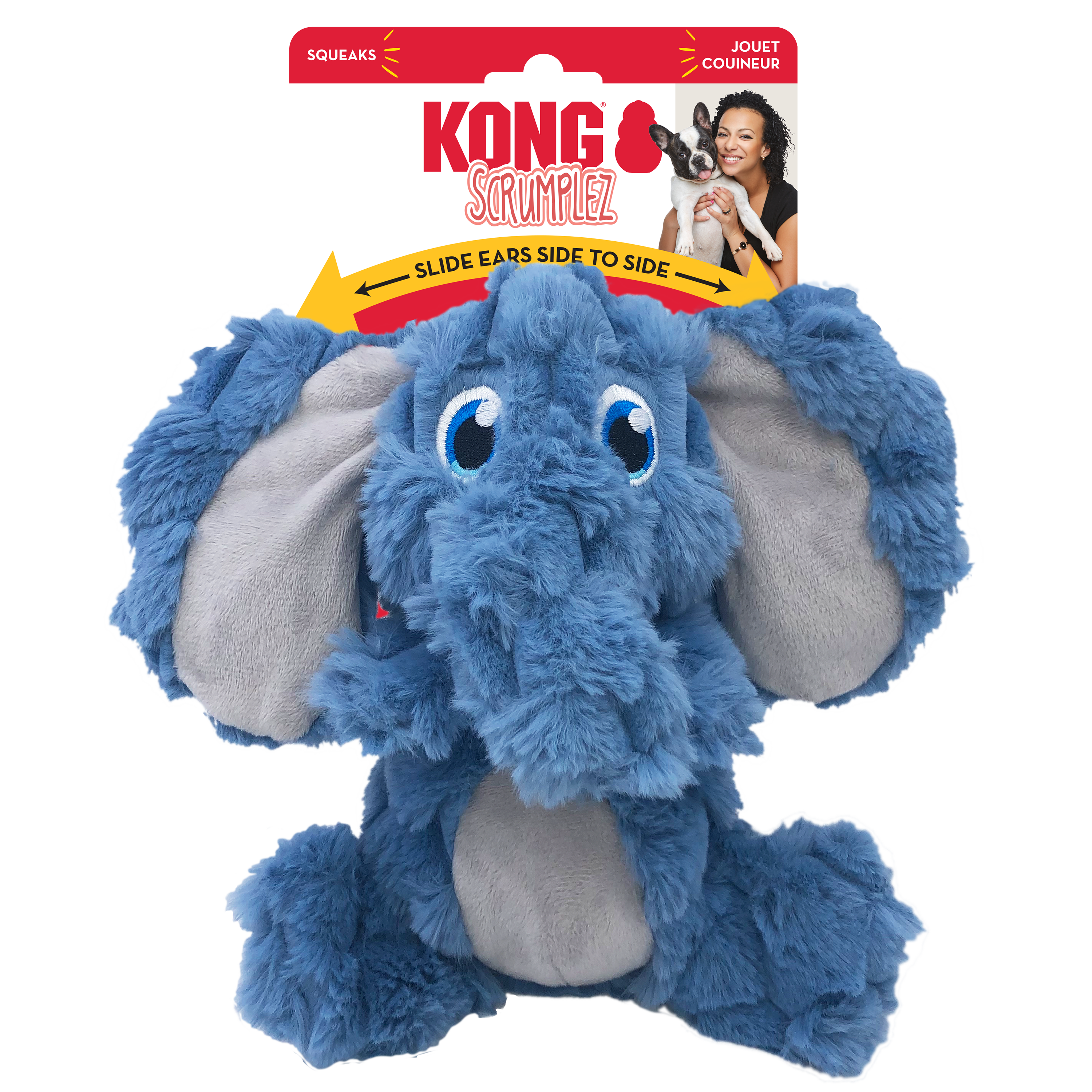 Kong Scrumplez Elephant Medium