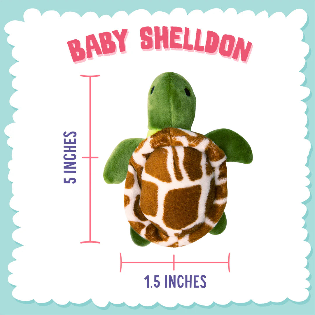 5inch Snugarooz Baby Sheldon Plush Dog Toy