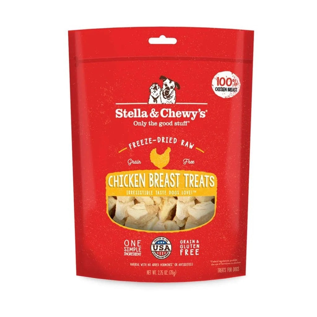 Stella & Chewy’s Freeze Dried Chicken Breast Dog Treat (2.75oz)