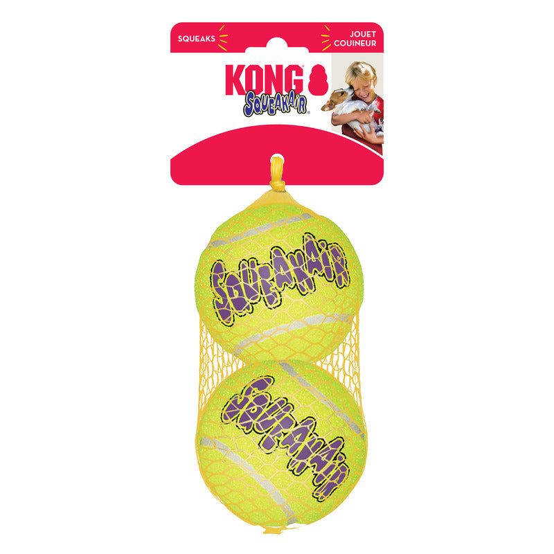 Kong SqueakAir Tennis Balls Large (2pk)