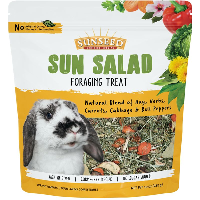 10oz Sunseed Sun Salad Rabbit Foraging Treat